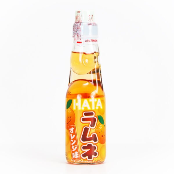 Hatakosen Ramune Orange Soda 200ml (Japanese)