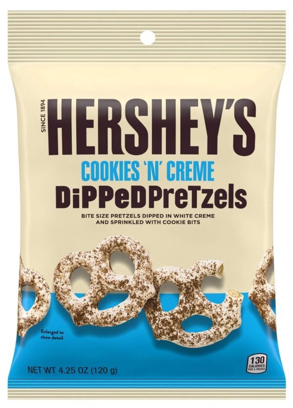 Hershey’s Dipped Pretzels Cookies N Creme 120g