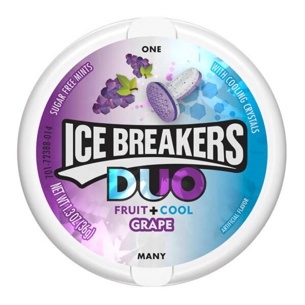 Ice Breakers Duo Fruit + Cool Grape 36g